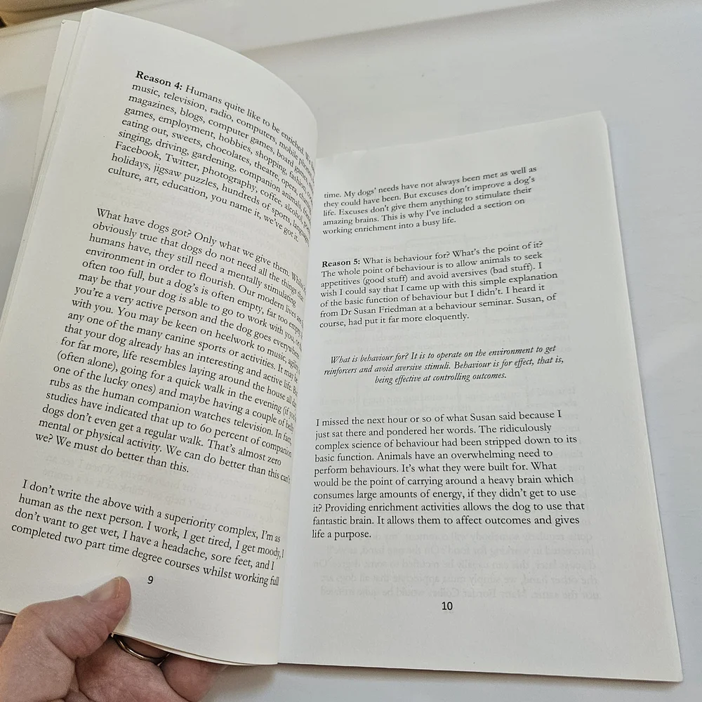Shay Kelly CANINE ENRICHMENT: THE BOOK YOUR DOG NEEDS YOU TO READ